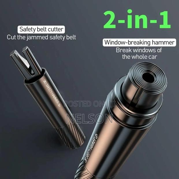 2 In 1 Emergency Safety Hammer