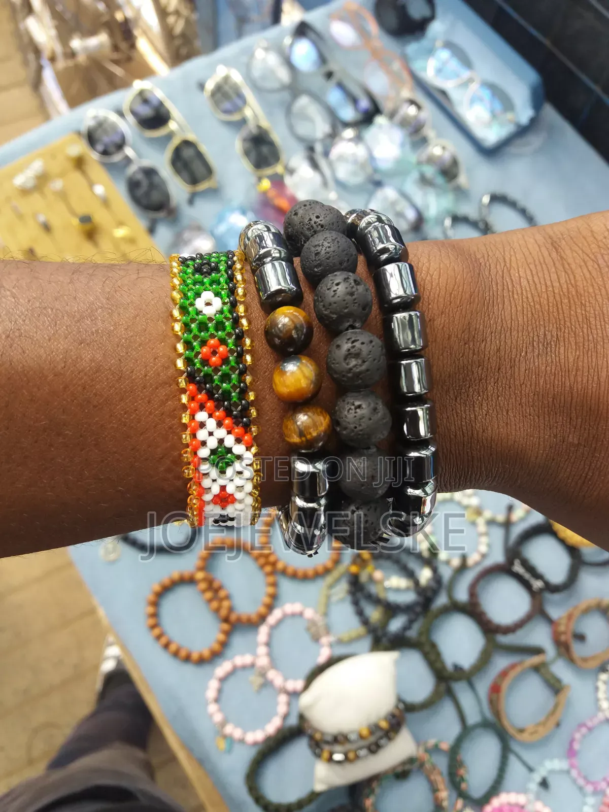 Custome Name Bracelets(Maasai Beaded),Stone Bracelets and Chains