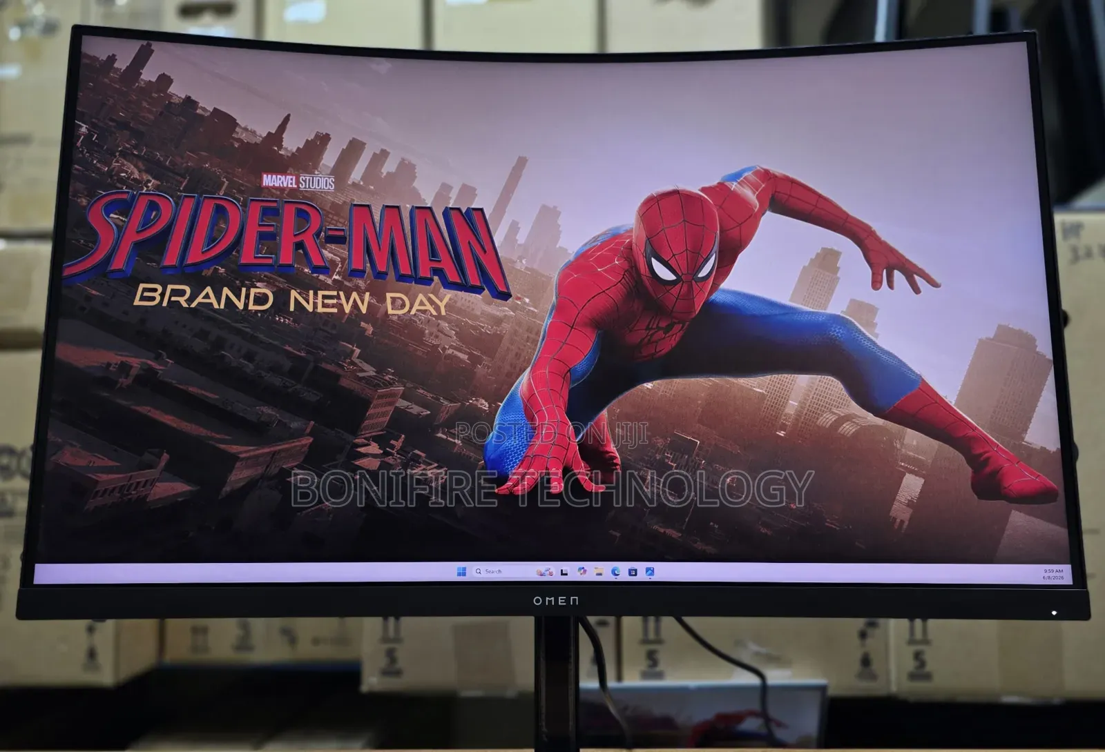 Hp Omen 32c Curved 32 Inch QHD 2560×1440 165 Hz Display/Hdmi Ports