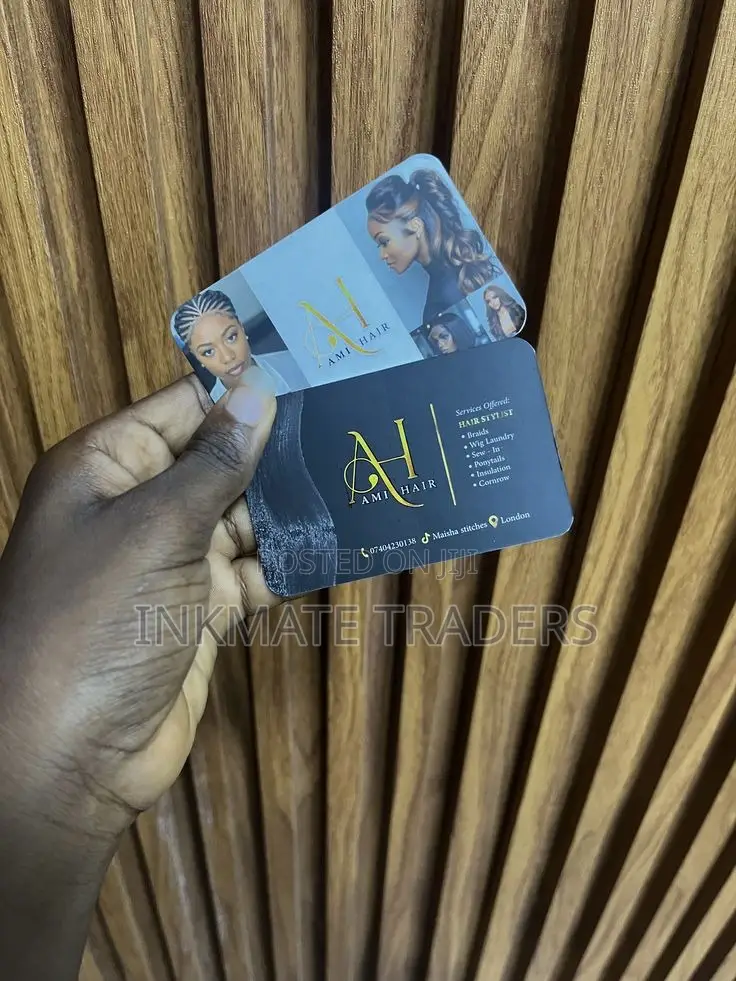 Startup Business Cards With Two Sides