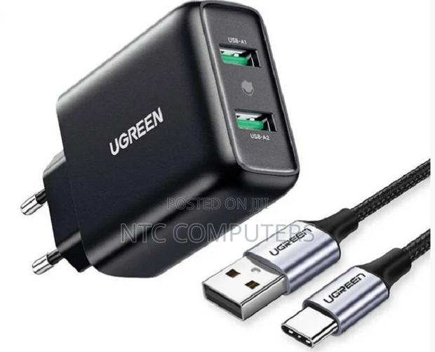 Ugreen Usb Fast Charger Uk (Black)– Cd161