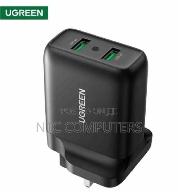 Ugreen Usb Fast Charger Uk (Black)– Cd161 - thumbnail 2