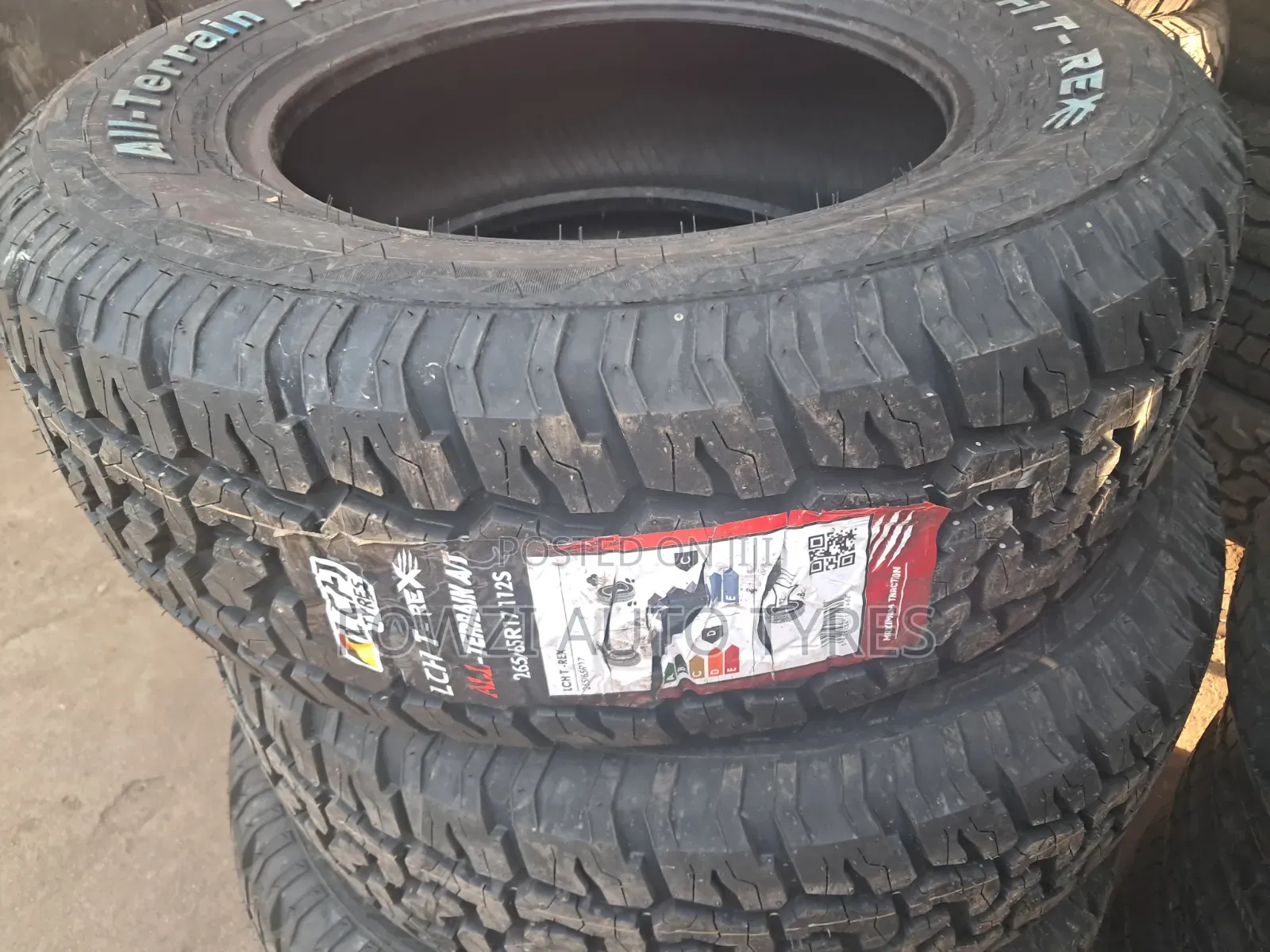 265/65/17 LCH (All Terrains)