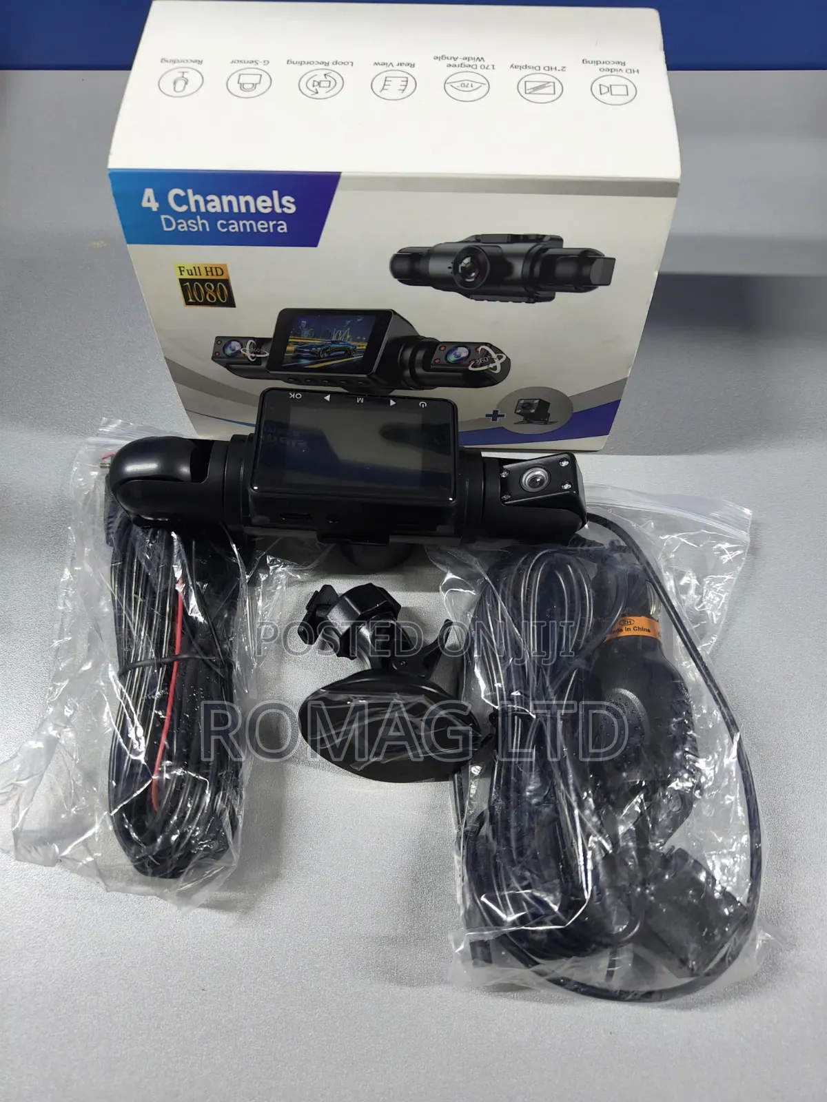 4 Channel Dashcam
