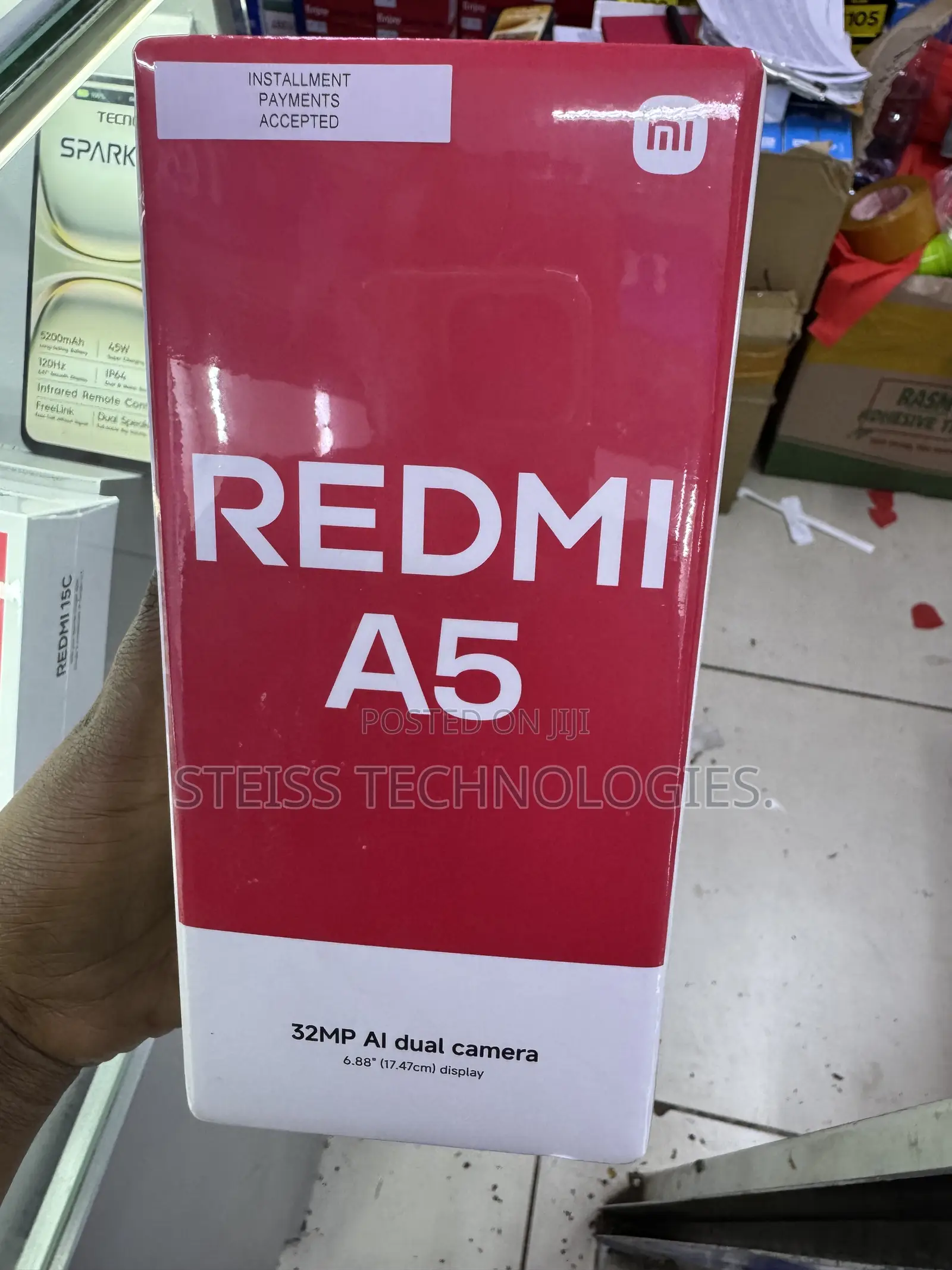 New Xiaomi Redmi A5 4G 64 GB Red