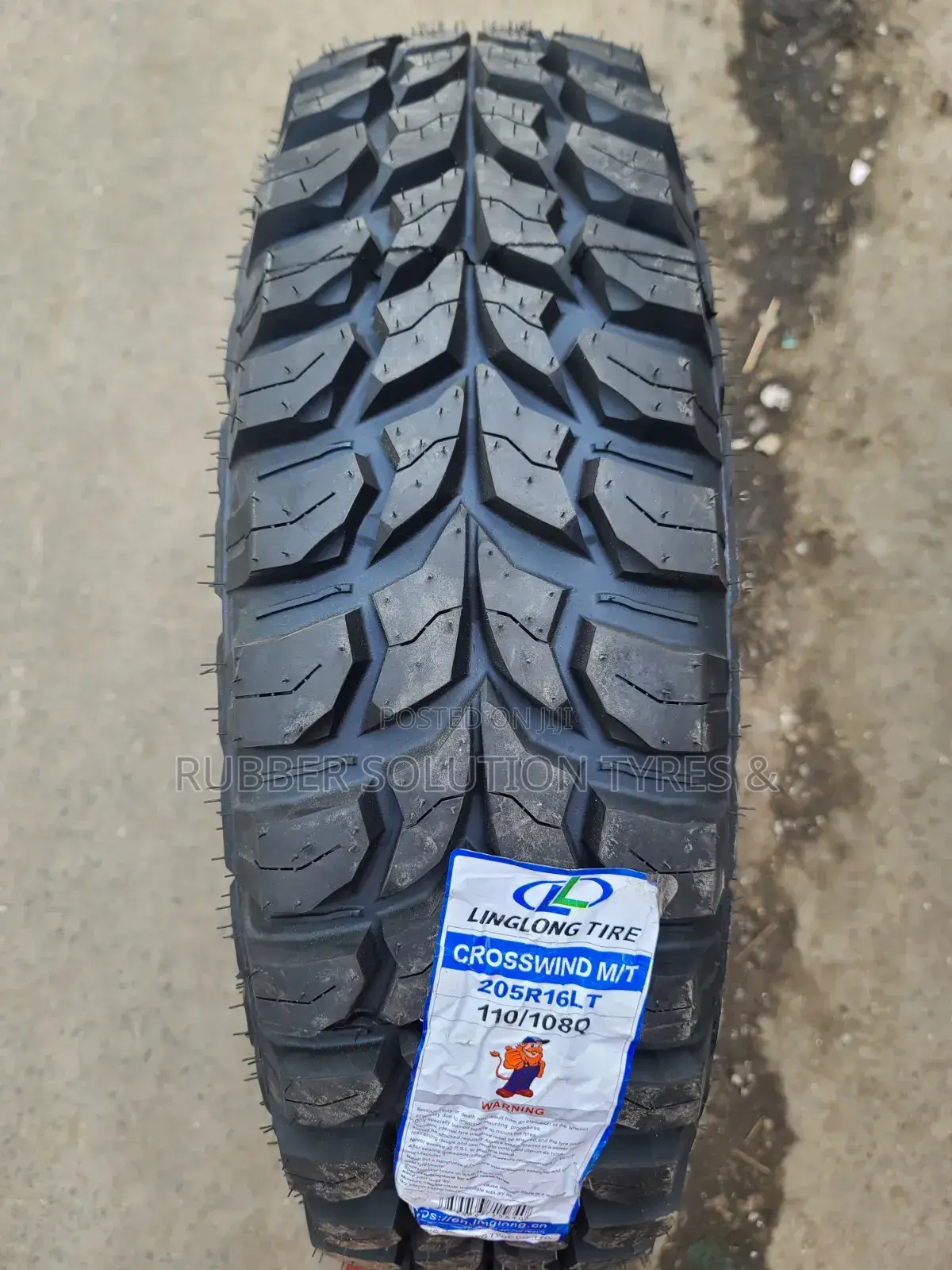 205 R16 Liglong Tyres L/T Crosswind M/T (Mud-Terrain)