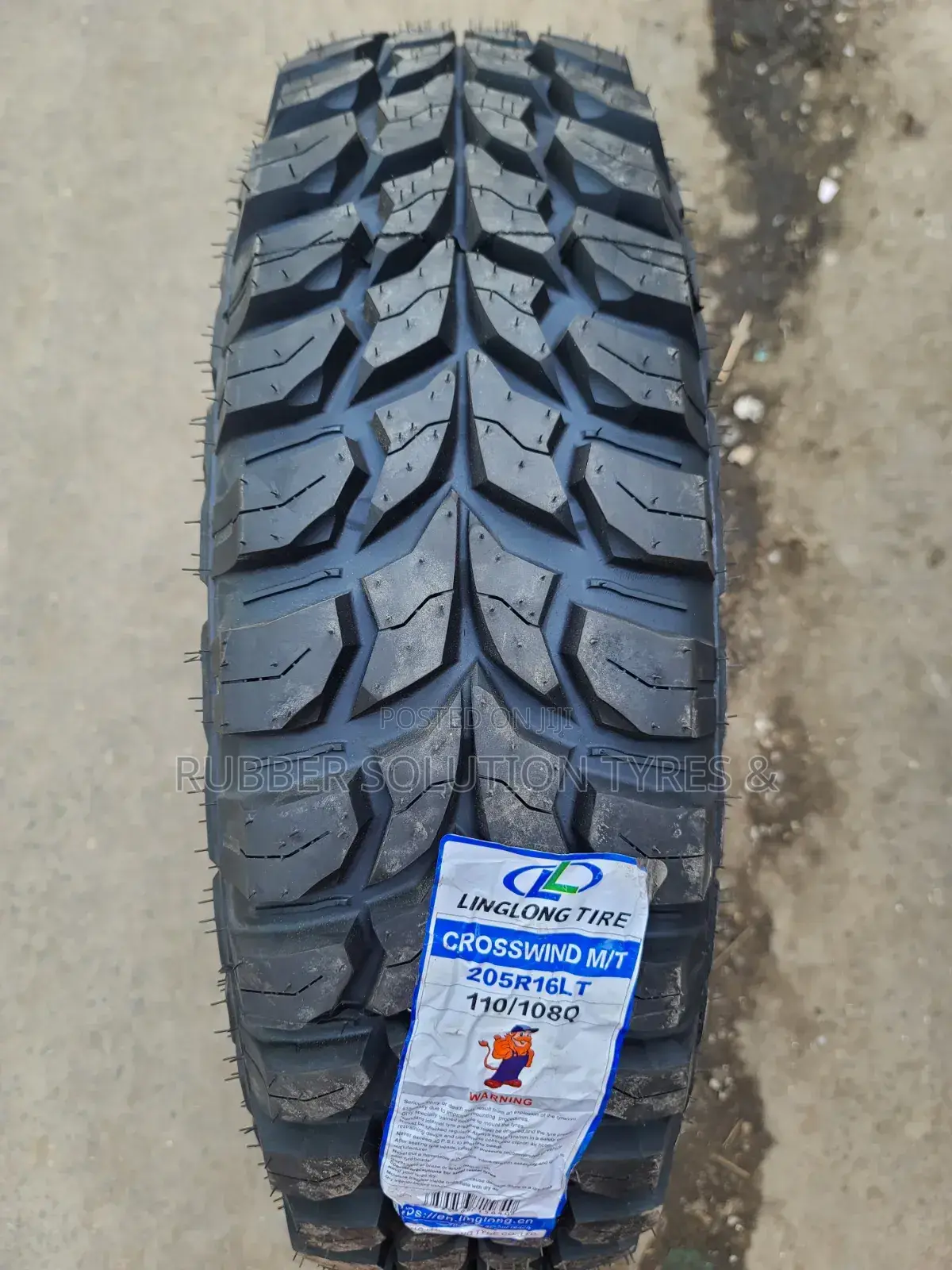205 R16 Liglong Tyres L/T Crosswind M/T (Mud-Terrain)