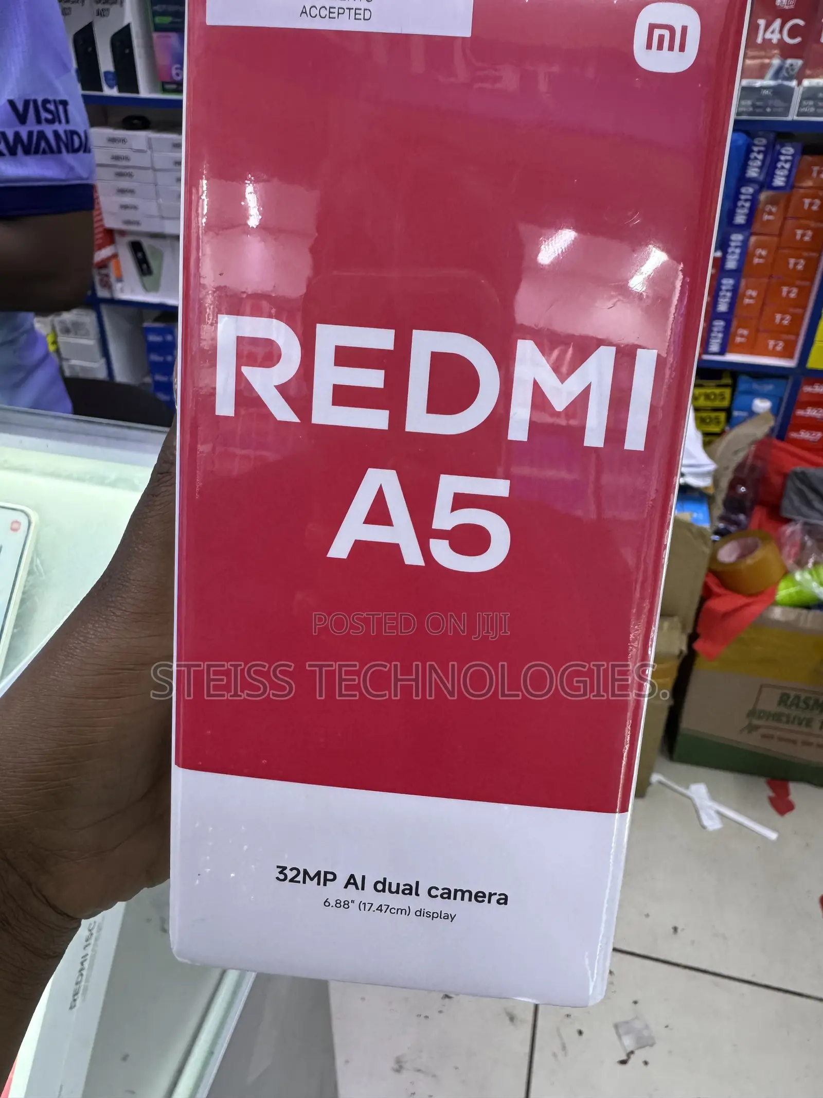 New Xiaomi Redmi A5 4G 64 GB Red