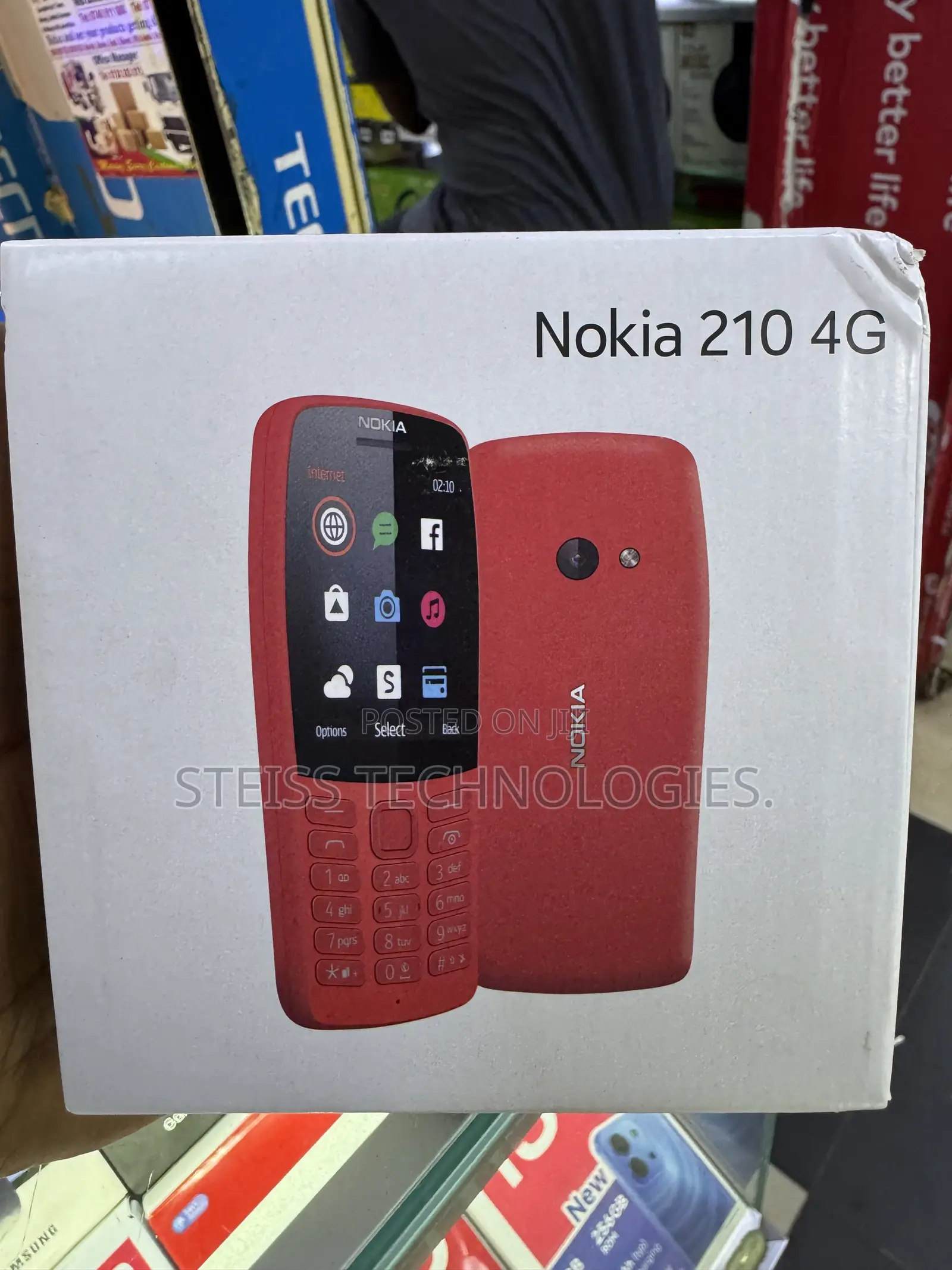 New Nokia 210 Black