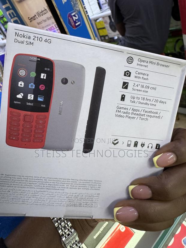 New Nokia 210 Black - thumbnail 4