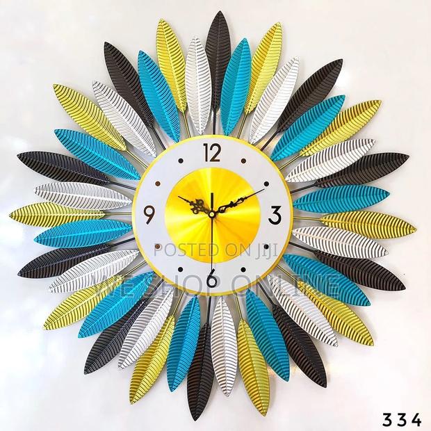 Minimalist Leaf / Petal Wall Clock