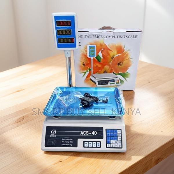 Digital Display Acs 40 Upto 40kgs Weight Price Digital Weighing Scale