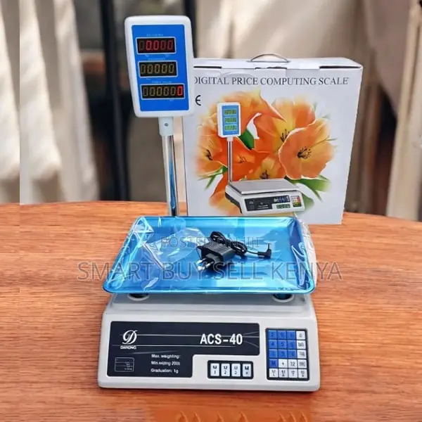 Price Computing Acs 40 Upto 40kgs Weight Price Digital Weighing Scale