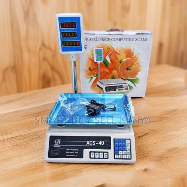 Led Readout Acs 40 Upto 40kgs Weight Price Digital Weighing Scale