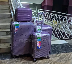 4 in 1 Luxurious Unbreakable Suitcase*(Double Zip and Expandable)