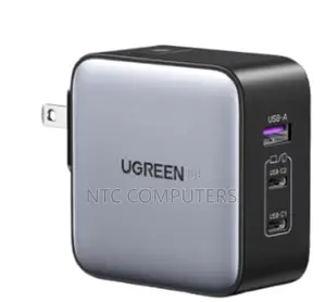 Ugreen Gan 65w Fast Charger (3-Port)-Cd296