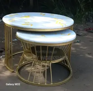 White Classy Nesting Tables
