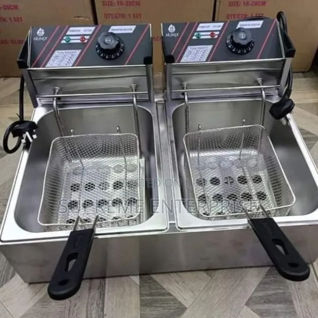 Electric Double Deep Fryer/Double Deep Fryer