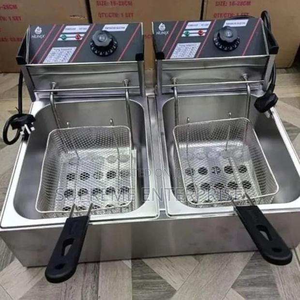 Electric Double Deep Fryer/Double Deep Fryer