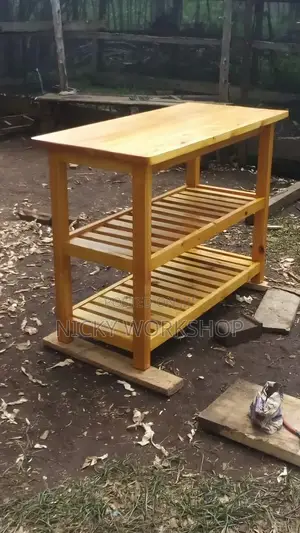 Brown Kitchen Table