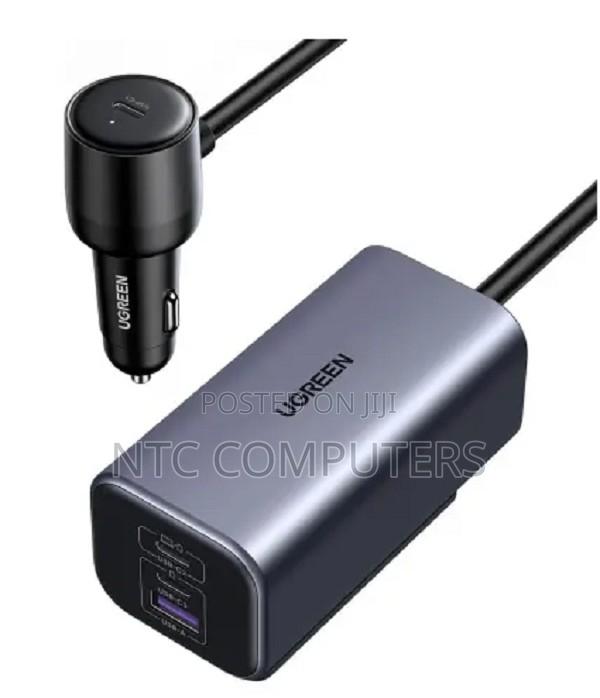 Ugreen 150w 4-Port Gan Fast Car Charger E706
