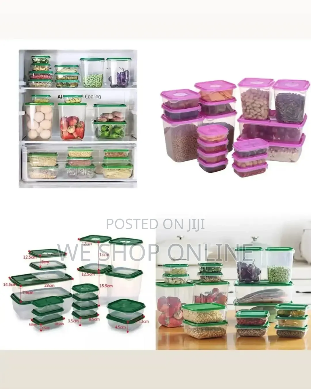 17 PCS Storage Set