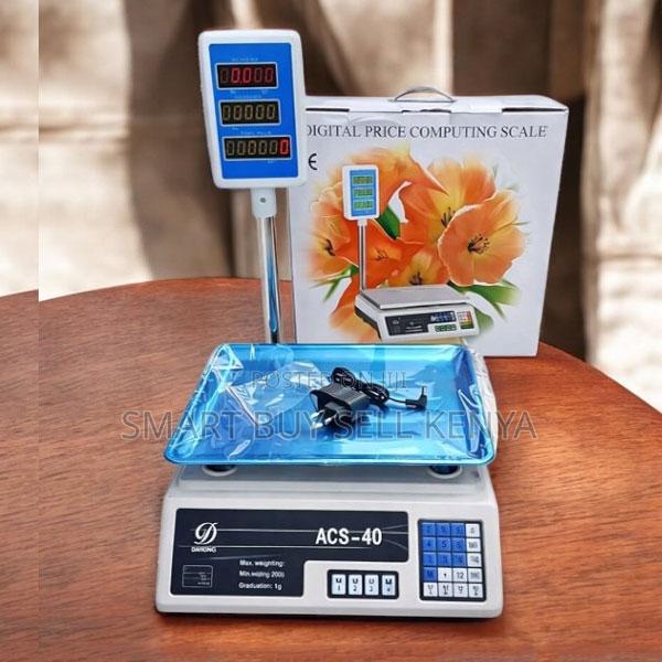 Fast Response Acs 40 Upto 40kgs Weight Price Digital Weighing Scale