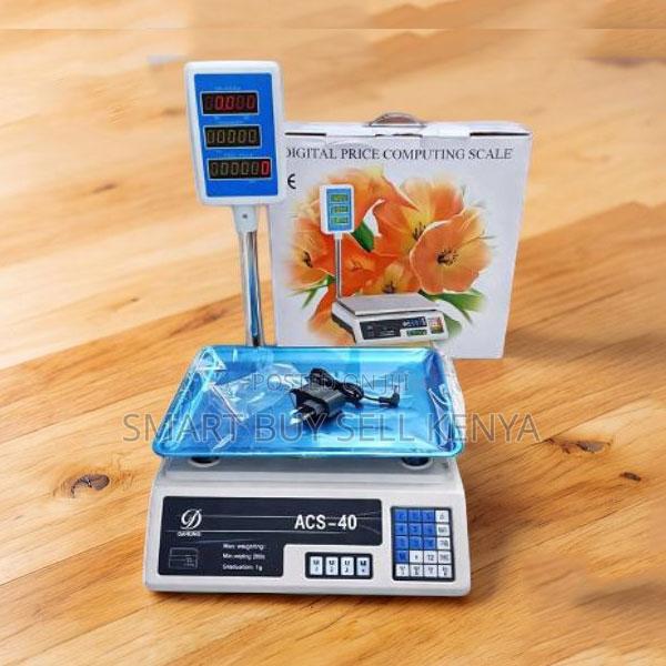 Durable Design Acs 40 Upto 40kgs Weight Price Digital Weighing Scale