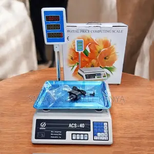 Rechargeable Battery Acs 40 40kgs Weight Price Digital Weighing Scale