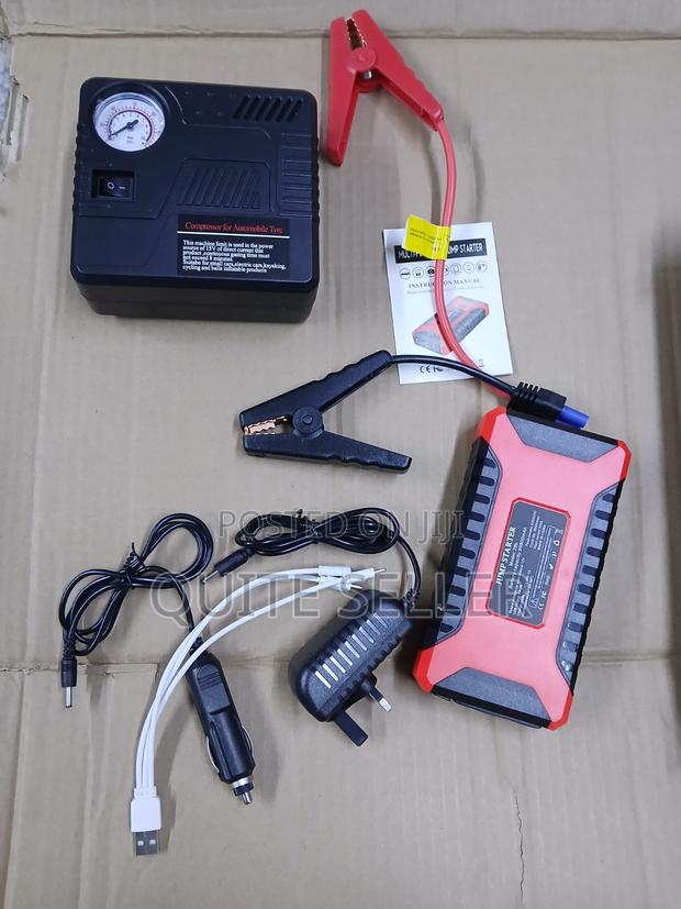 Portable Car Battery Jump Starter Kit 12v