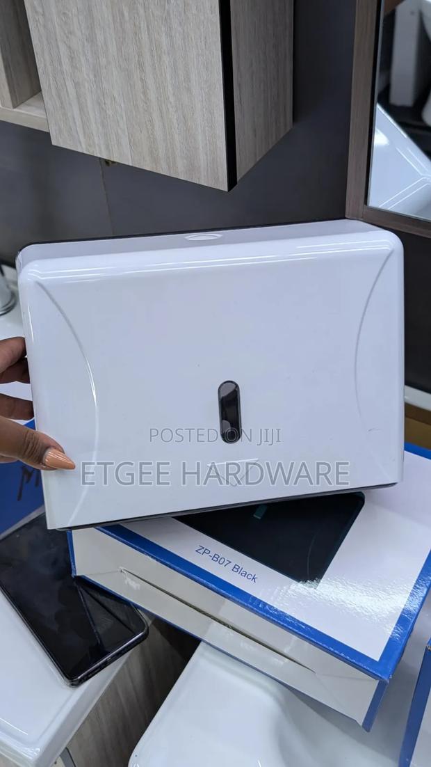 White Serviette Dispenser Eu