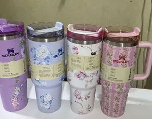 Vacuum Stanley Cup,Bloom in Style Floral Stanley Tumbler