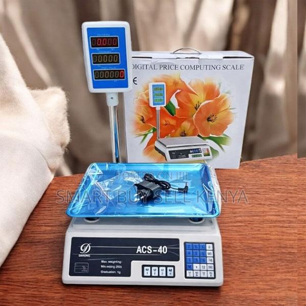 Ac Powered Acs 40 Upto 40kgs Weight Price Digital Weighing Scale