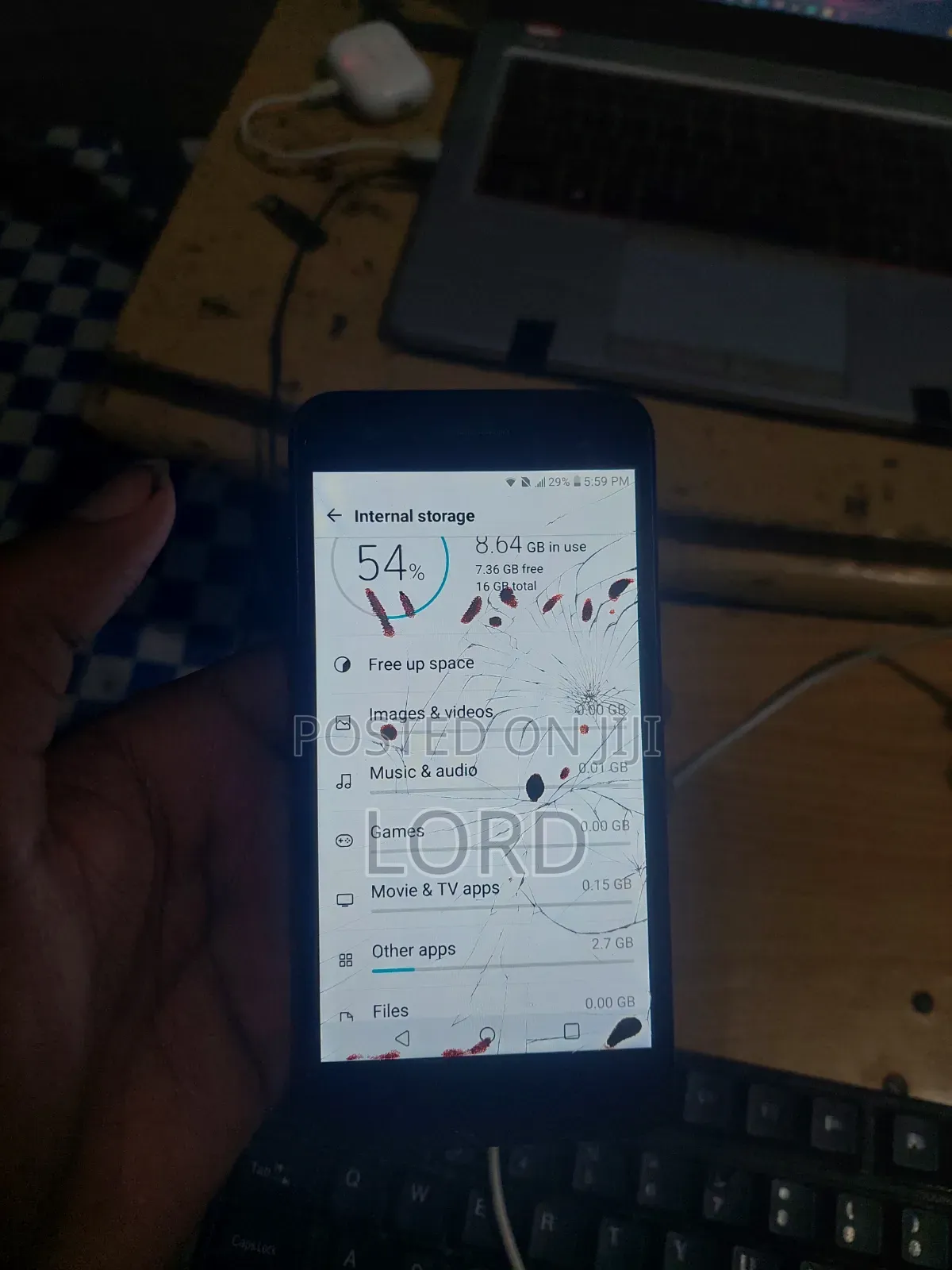 LG Aristo 2 Plus 16 GB Blue