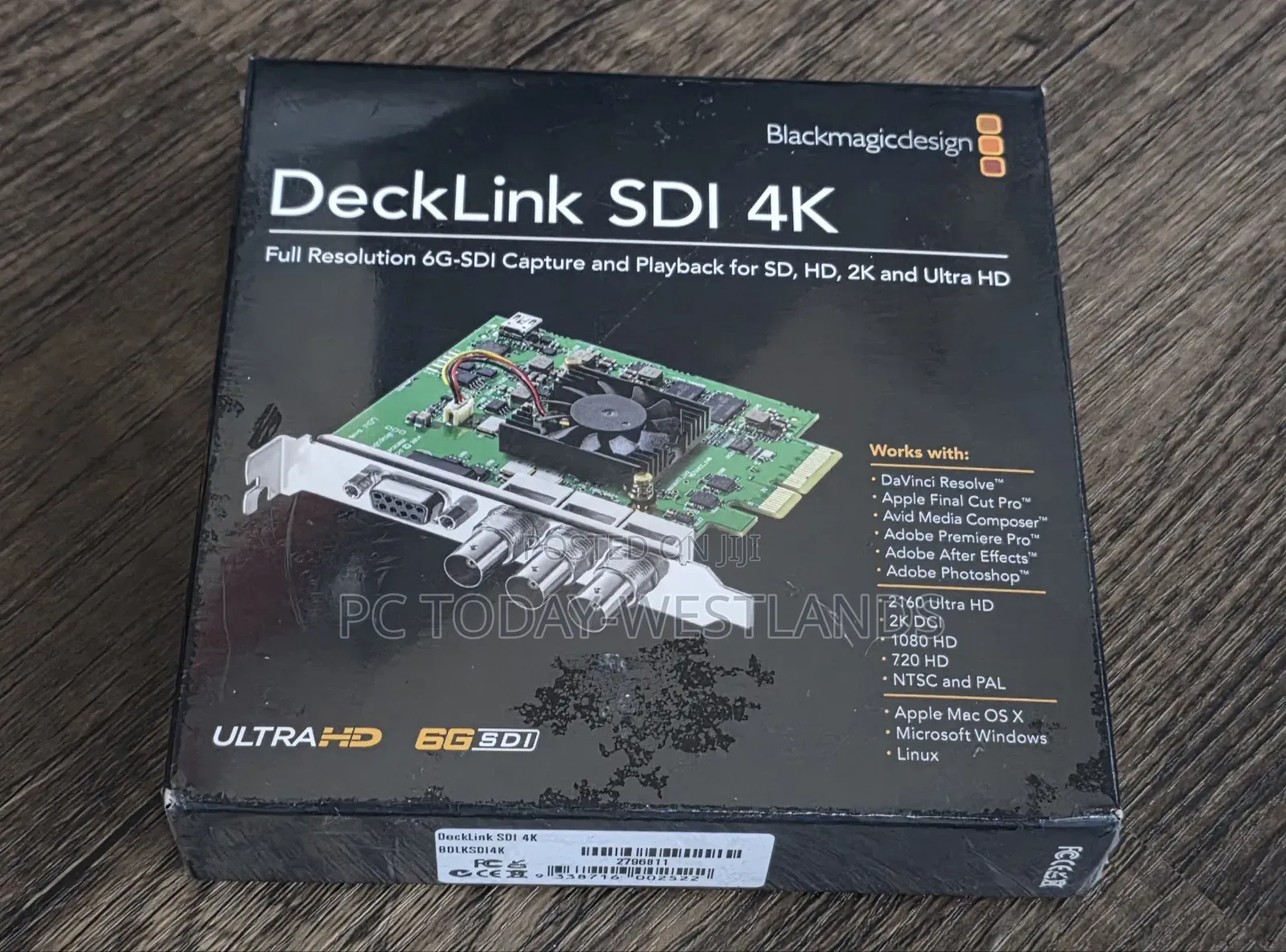 Blackmagic Design Decklink Sdi Capture Playback (In Stock)
