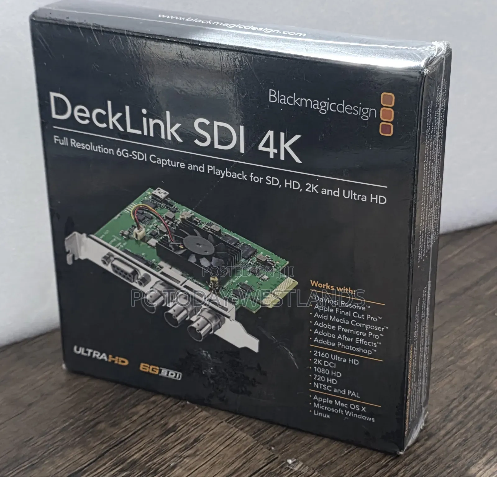 Blackmagic Design Decklink Sdi Capture Playback (In Stock)
