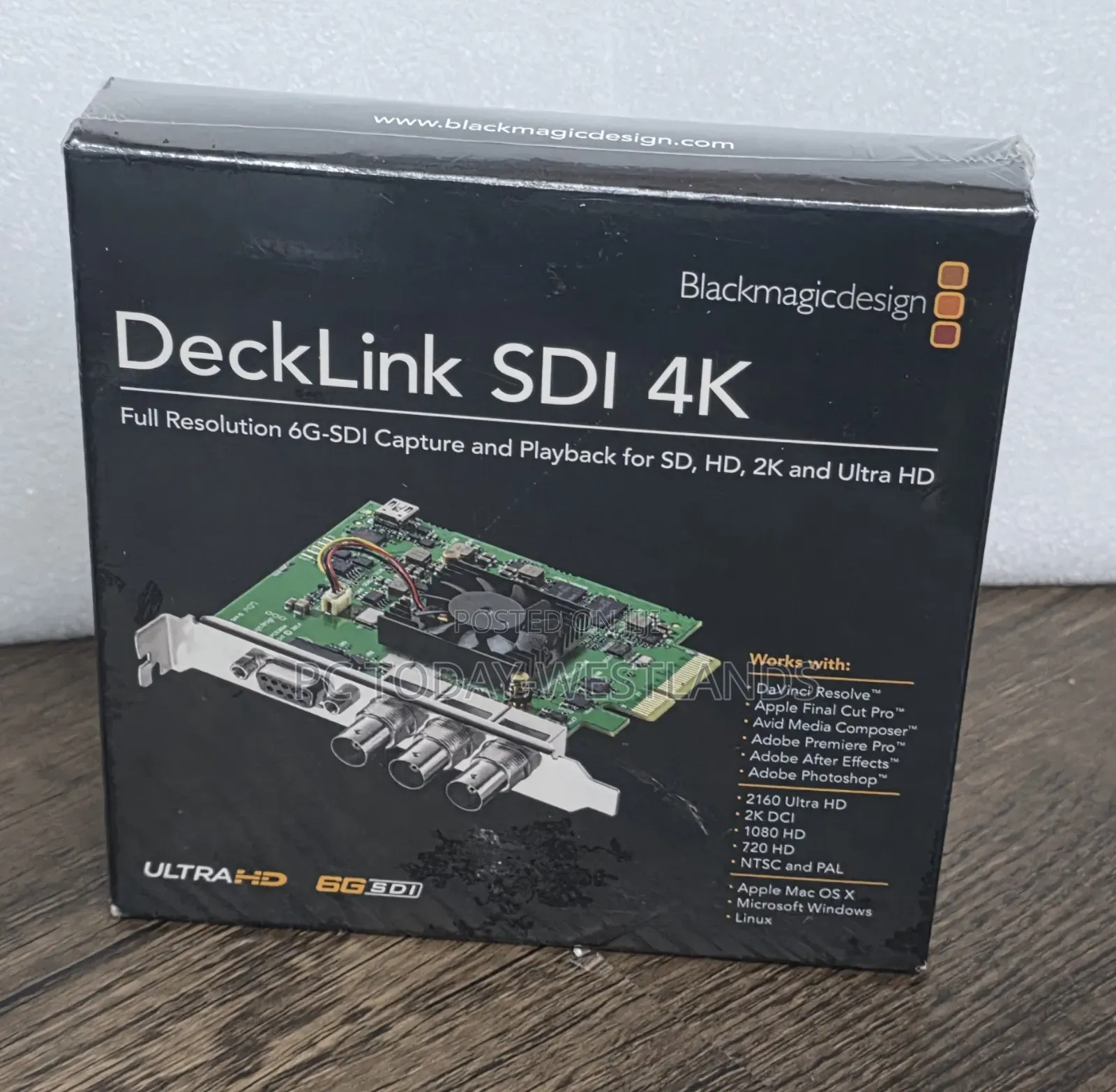 Blackmagic Design Decklink Sdi Capture Playback (In Stock)