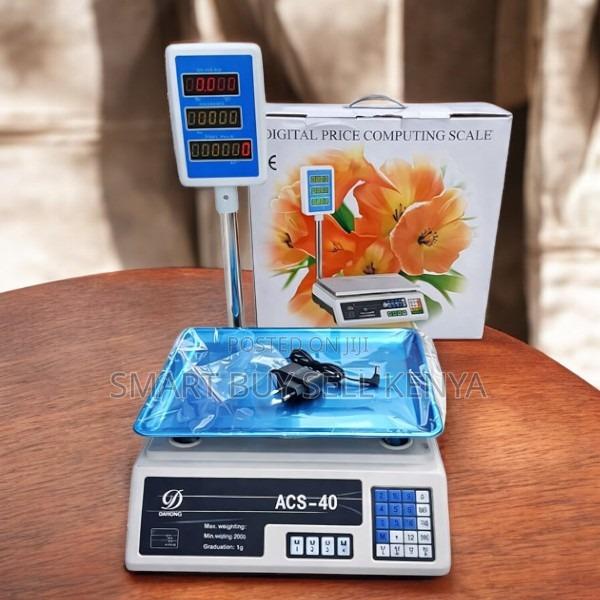 Compact Structure Acs40 Upto 40kgs Weight Price Digital Weighing Scale
