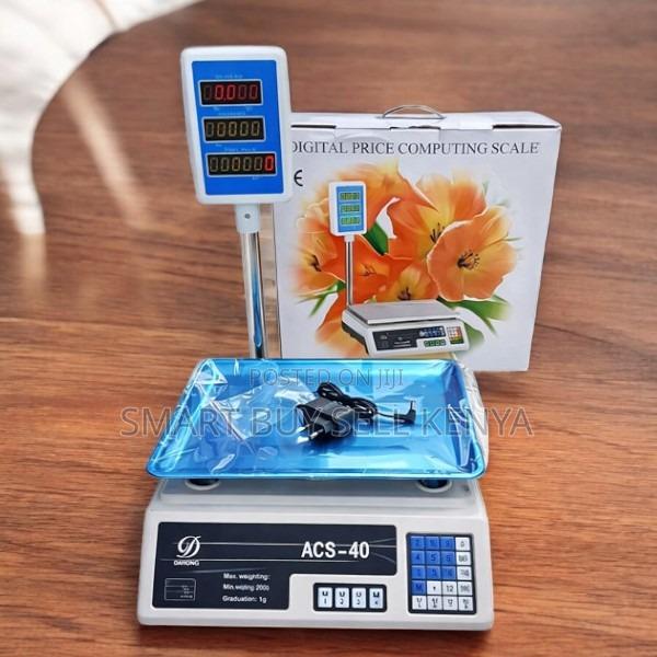 Zero Tracking Acs 40 Upto 40kgs Weight Price Digital Weighing Scale