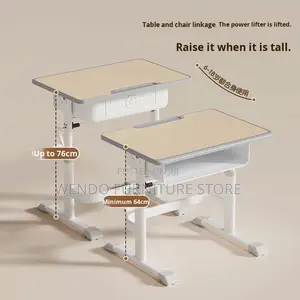School Desks; Writing Desk Chair Set for Children