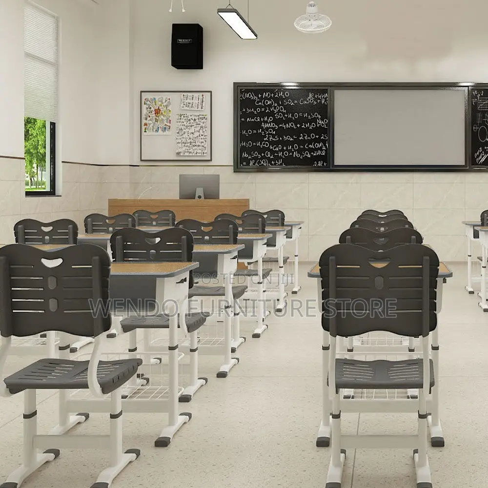 School Desks; Writing Desk Chair Set for Children