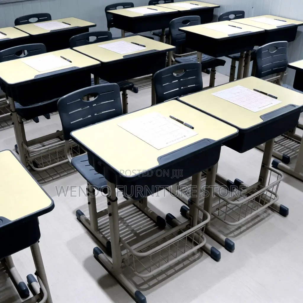 School Desks; Writing Desk Chair Set for Children