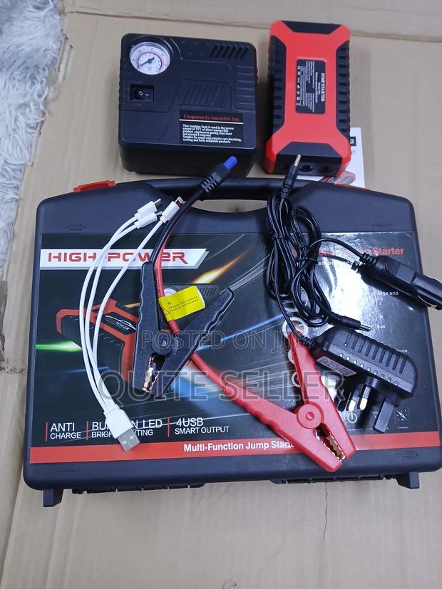 Car Battery Jump Starter With Multi-Tool Kit