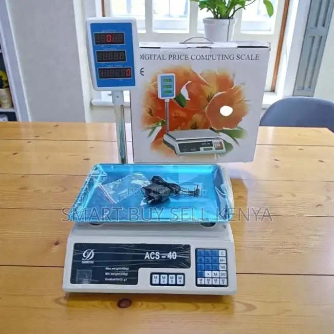 Heavy Duty Acs 40 Upto 40kgs Weight Price Digital Weighing Scale