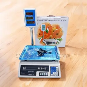Retail Scale Acs 40 Upto 40kgs Weight Price Digital Weighing Scale