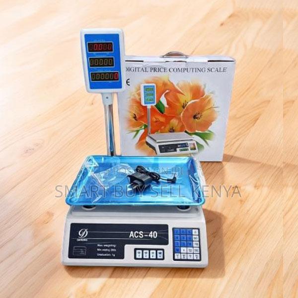 Retail Scale Acs 40 Upto 40kgs Weight Price Digital Weighing Scale
