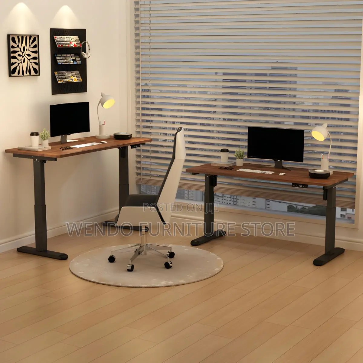 Office Desk; Height Standing Home Office Electric Desk