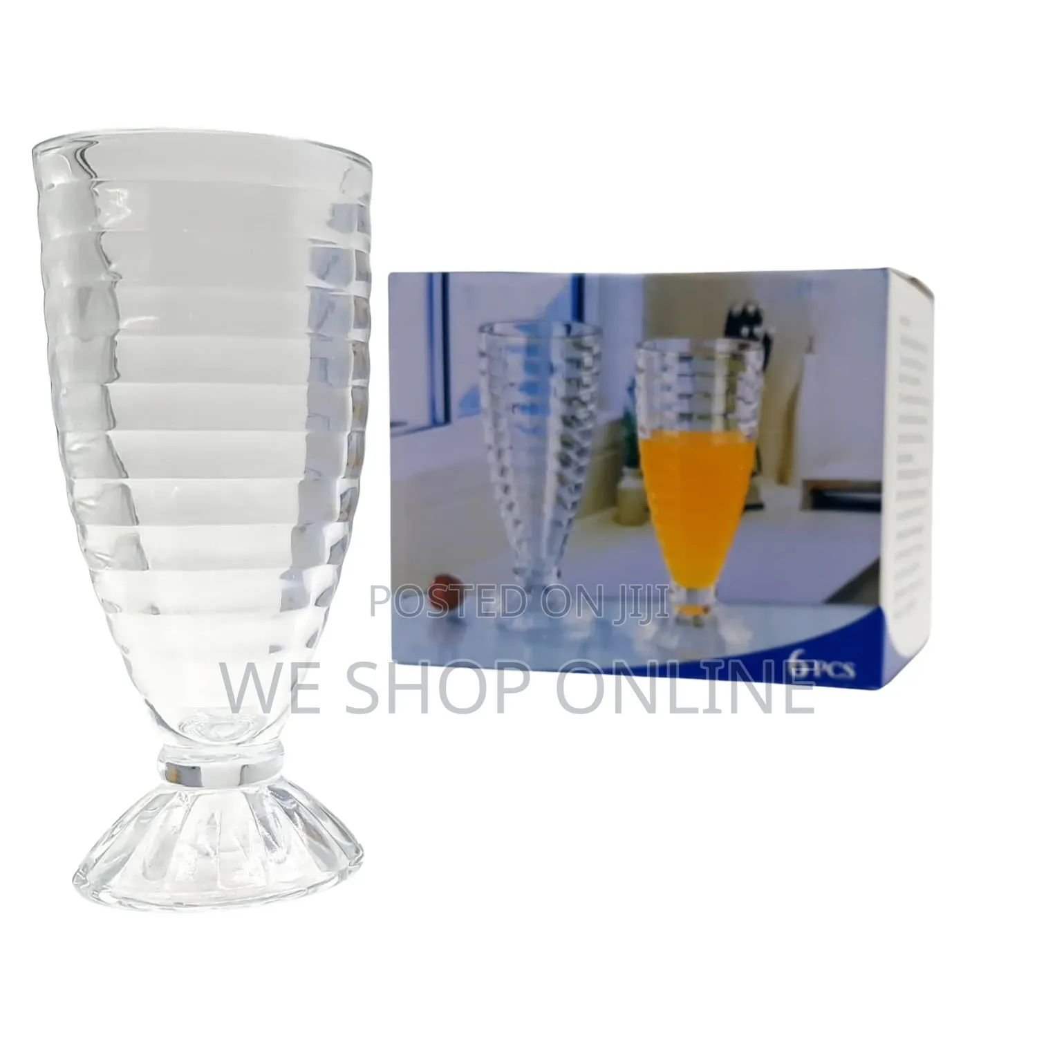 340ml Milkshake Glasses Per Set of 6