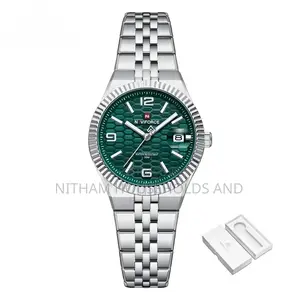 Naviforce Nf5079 Silver Stainless Steel Watch for Women