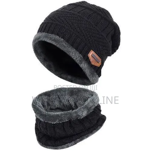 Adult Beanie and Scarf Set